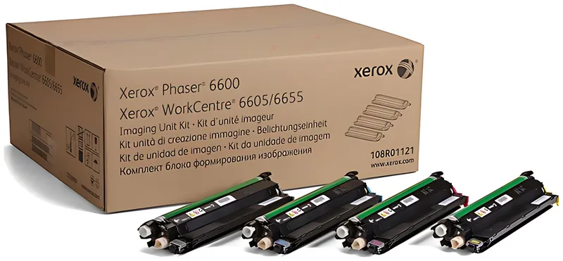 Xerox 108R01121 Drum Kit MultiPack Bk,C,M,Y, 4x60.000 Seiten ISO/IEC 19752 VE=4