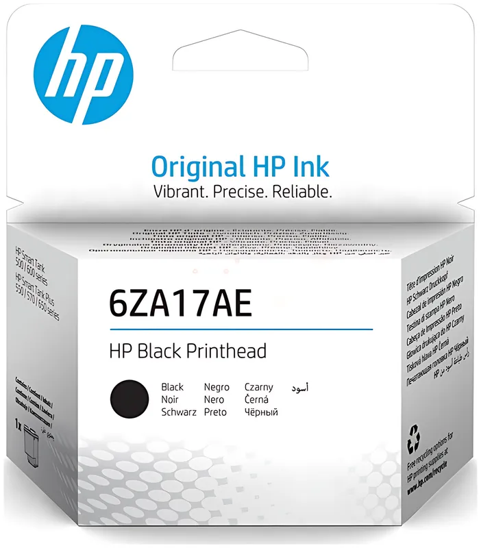 HP 6ZA17AE Druckkopf schwarz