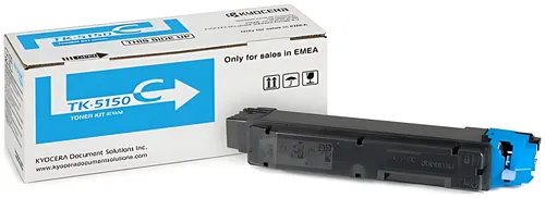 Kyocera 1T02NSCNL0/TK-5150C Toner-Kit cyan, 10.000 Seiten ISO/IEC 19798