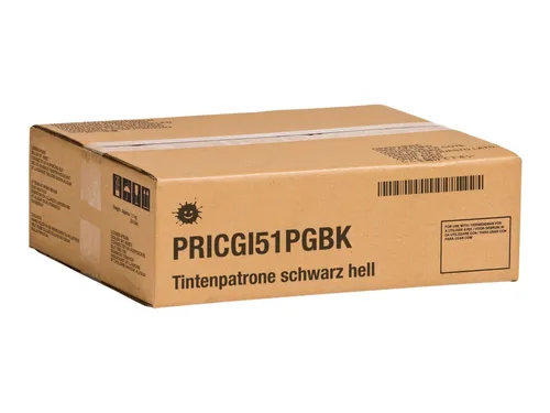Kompatibel PRICGI51PGBK Tintenflasche schwarz foto 135ml (ersetzt Canon GI-51PGBK)