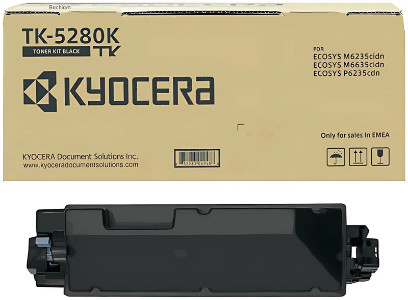 Kyocera 1T02TW0NL0/TK-5280K Toner-Kit schwarz, 13.000 Seiten ISO/IEC 19752