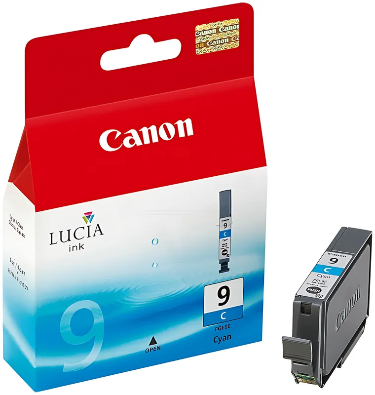 Canon 1035B001/PGI-9C Tintenpatrone cyan, 1.150 Seiten/5% 14ml