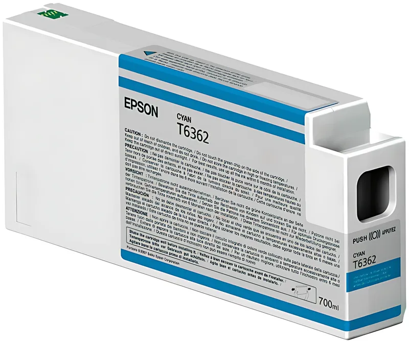 Epson C13T636200/T6362 Tintenpatrone cyan 700ml