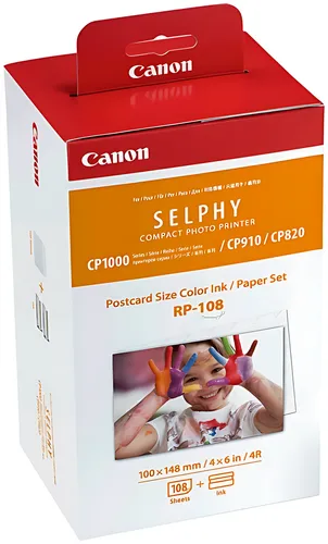 Canon 8568B001/RP-108 Fotokartusche color + Papier 100x148 mm, 108 Seiten
