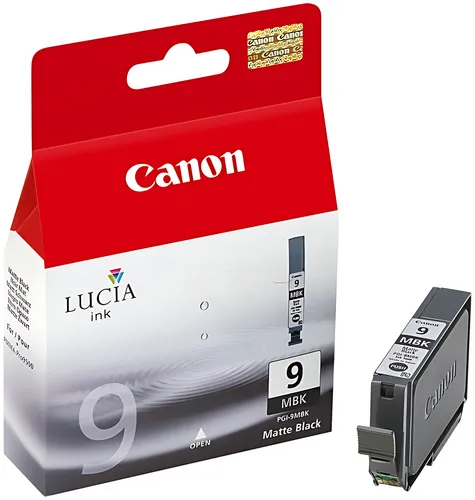 Canon 1033B001/PGI-9MBK Tintenpatrone schwarz matt, 630 Seiten/5% 14ml