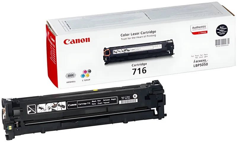 Canon 1980B002/716BK Tonerkartusche schwarz, 2.300 Seiten/5%