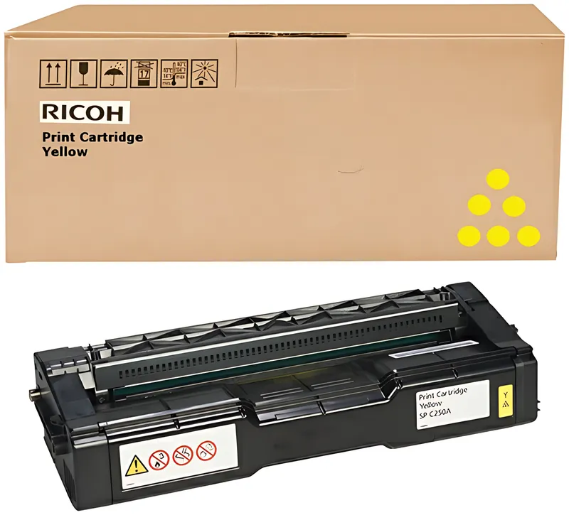 Ricoh 407719 Toner gelb High-Capacity, 6.000 Seiten ISO/IEC 19798