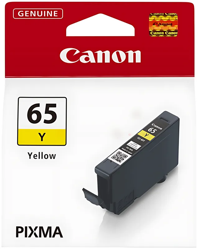 Canon 4218C001/CLI-65Y Tintenpatrone gelb 295 Fotos 12,6ml