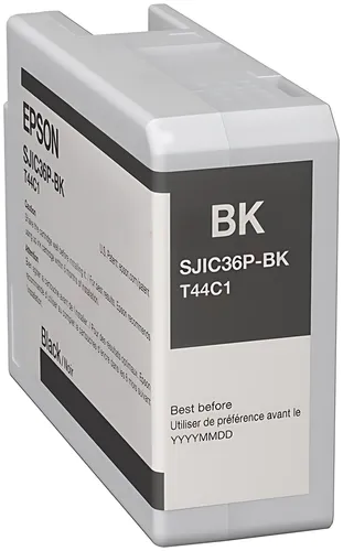 Epson C13T44C140/SJIC-36-P-K Tintenpatrone schwarz 80ml
