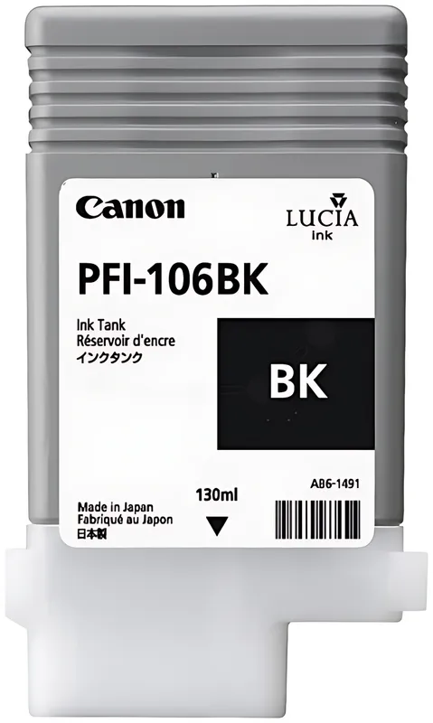 Canon 6621B001/PFI-106BK Tintenpatrone schwarz 130ml