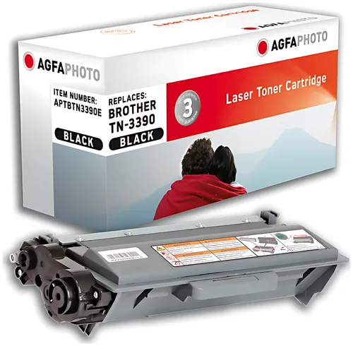 AgfaPhoto APTBTN3390E Toner-Kit, 12.000 Seiten 306 Gramm (ersetzt Brother TN3390)