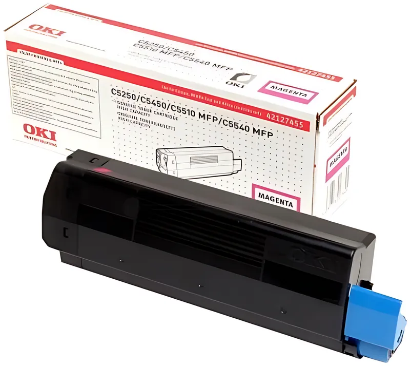 OKI 42127455 Toner magenta, 5.000 Seiten/5%