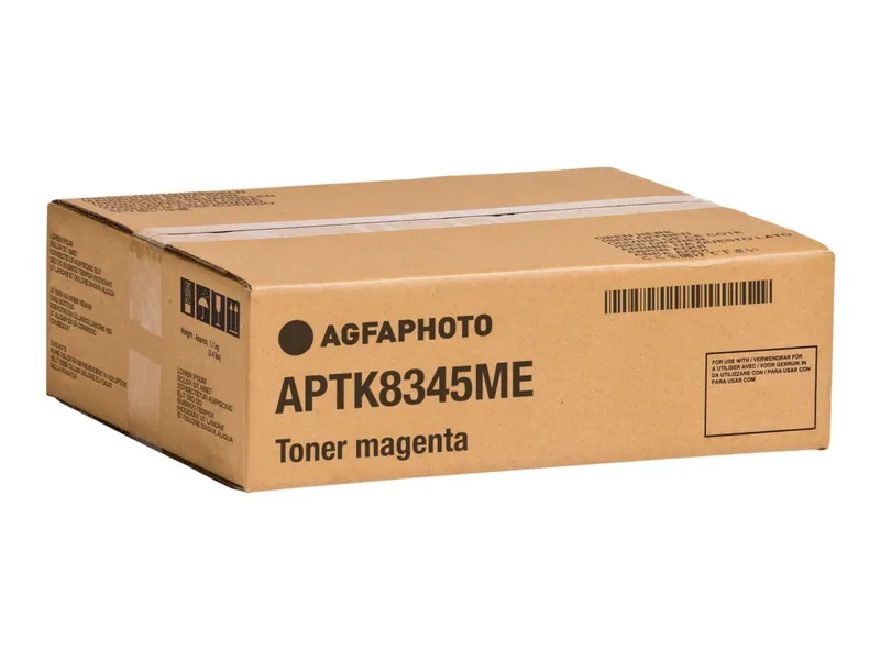 AgfaPhoto APTK8345ME Toner-Kit magenta, 12.000 Seiten (ersetzt Kyocera TK-8345M)