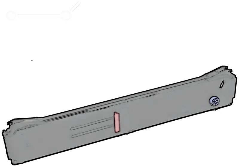 Kompatibel PRIO40629303 Nylonband schwarz (ersetzt OKI 40629303)