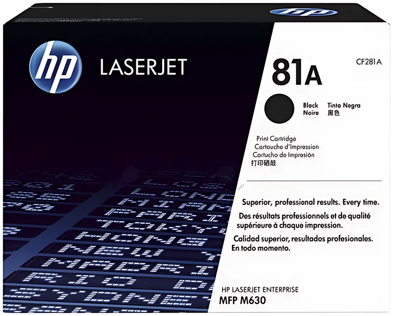 HP CF281A/81A Tonerkartusche schwarz, 10.500 Seiten ISO/IEC 19752