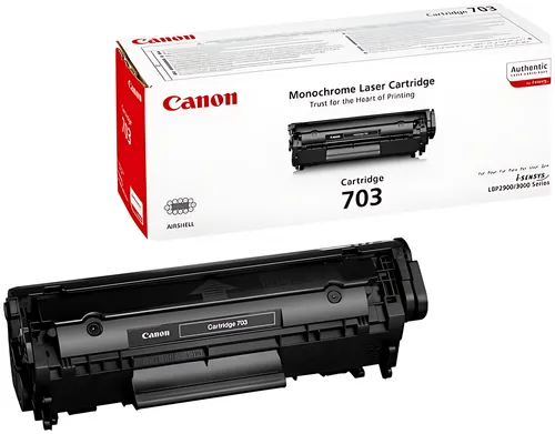 Canon 7616A005/703 Tonerkartusche schwarz, 2.000 Seiten/5%