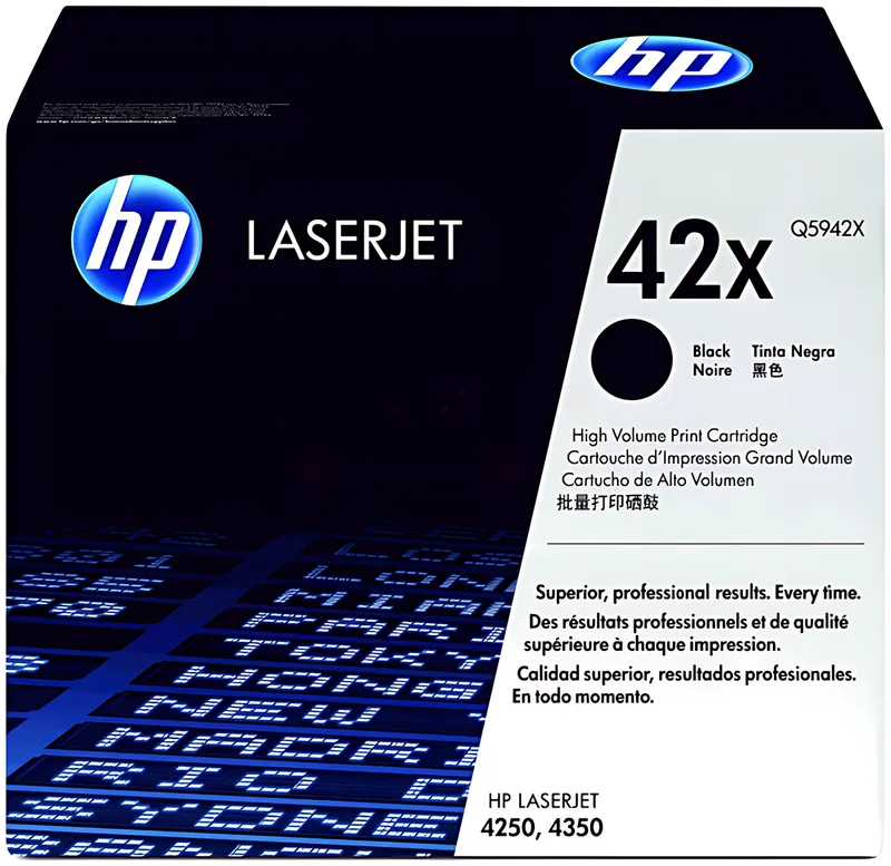 HP Q5942X/42X Tonerkartusche schwarz High-Capacity, 20.000 Seiten ISO/IEC 19752