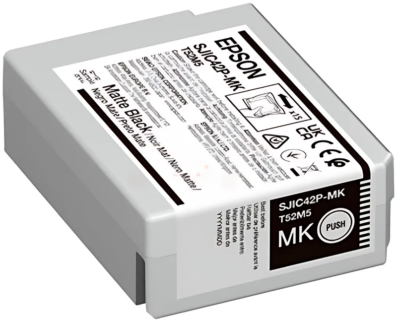 Epson C13T52M540/SJIC-42-P-MK Tintenpatrone schwarz matt 50ml