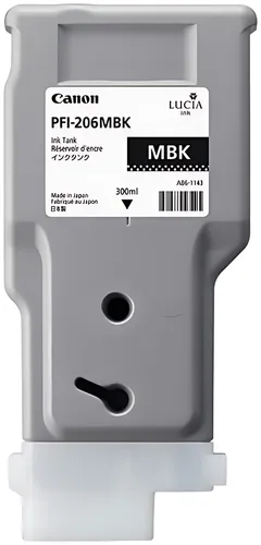 Canon 5302B001/PFI-206MBK Tintenpatrone schwarz matt 300ml