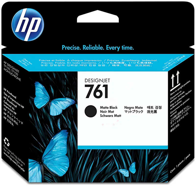 HP 761 Druckkopf mattschwarz