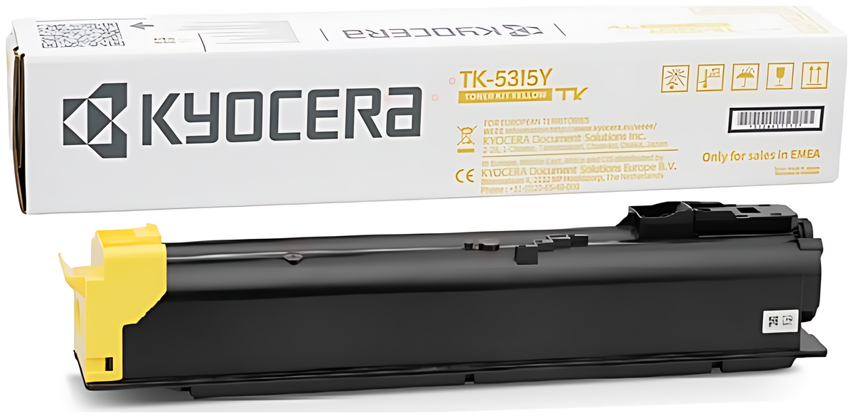 Kyocera 1T02WHANL0/TK-5315Y Toner-Kit gelb, 18.000 Seiten/5%