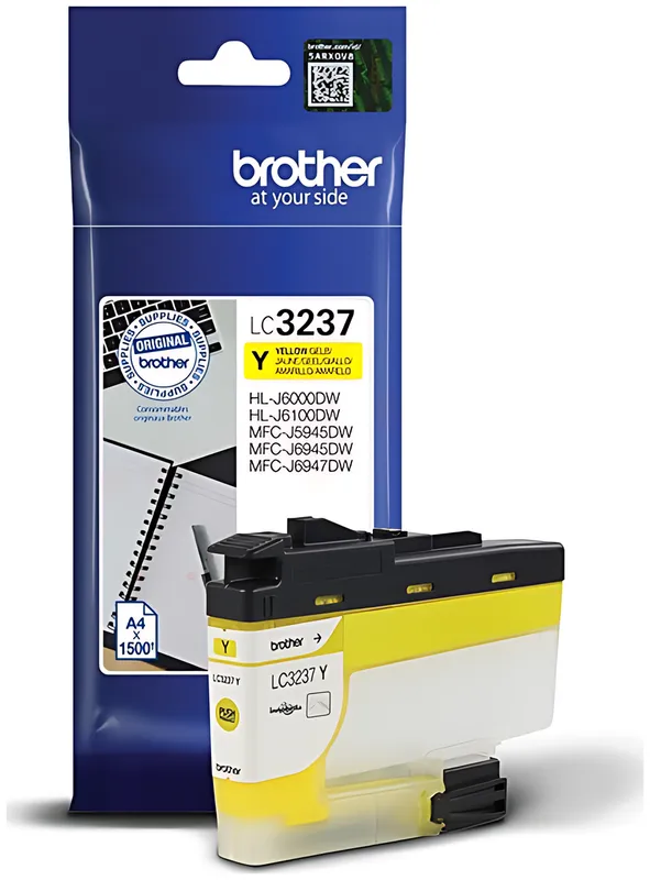 Brother LC-3237Y Tintenpatrone gelb, 1.500 Seiten