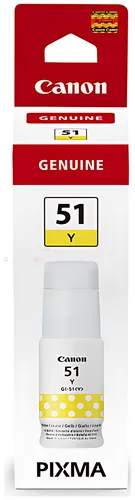 Canon 4548C001/GI-51Y Tintenflasche gelb, 7.700 Seiten 70ml
