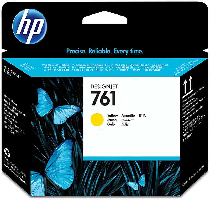 HP 761 Druckkopf gelb