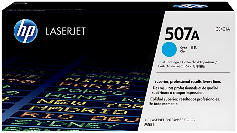 HP 507A Cyan Toner