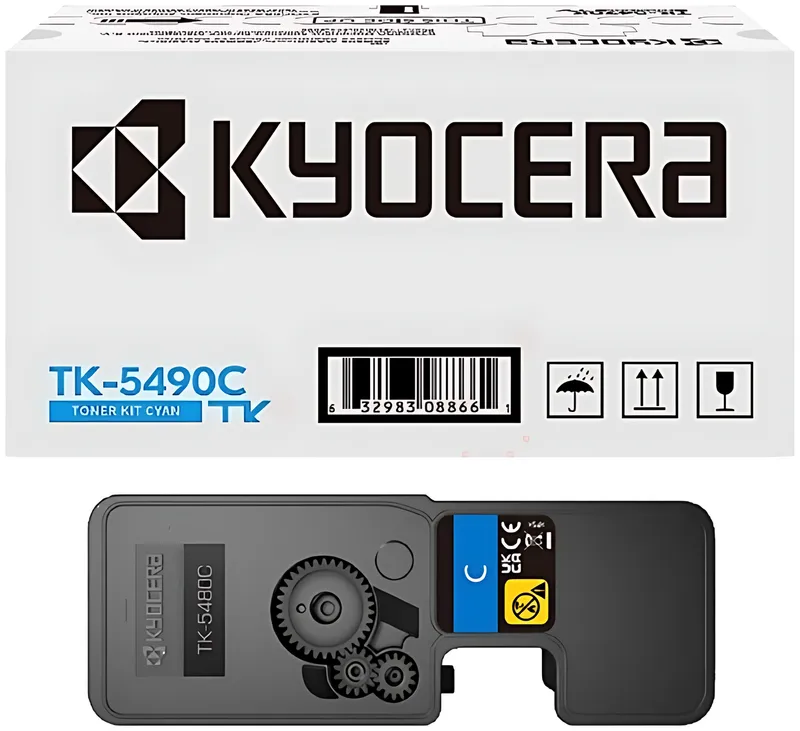 Kyocera 1T0C22CNL1/TK-5490C Toner-Kit cyan, 2.400 Seiten ISO/IEC 19798