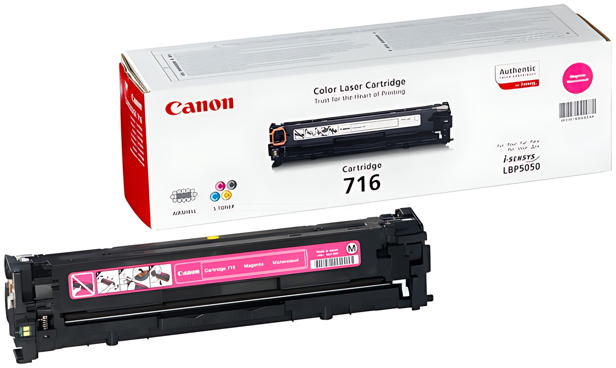 Canon 1978B002/716M Tonerkartusche magenta, 1.500 Seiten/5%