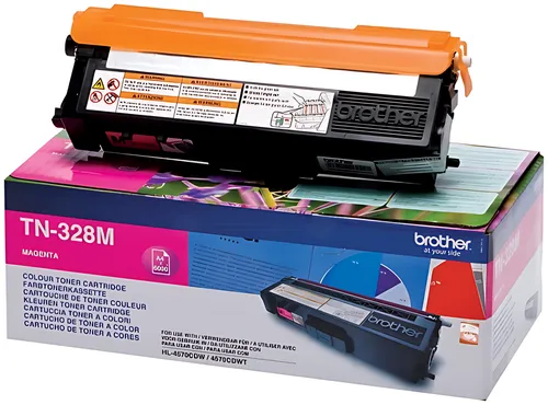 Brother TN-328M Toner magenta extra High-Capacity, 6.000 Seiten ISO/IEC 19798