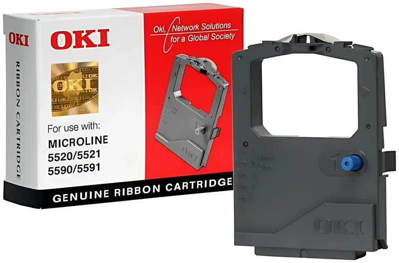 OKI 01126301 Nylonband schwarz, 4.000.000 Zeichen