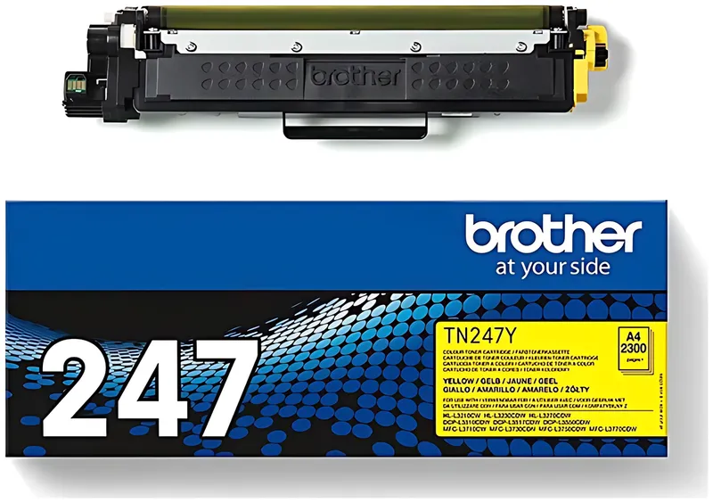 Brother TN-247Y Toner-Kit gelb High-Capacity, 2.300 Seiten ISO/IEC 19752