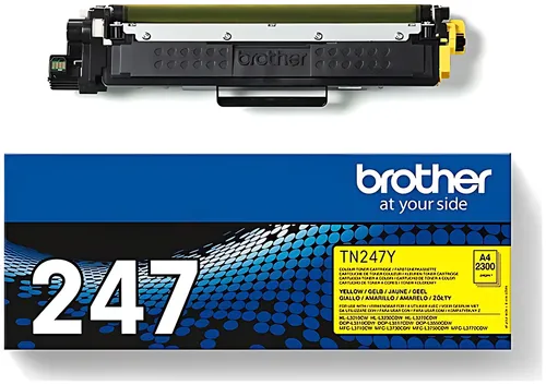 Brother TN-247Y Toner-Kit gelb, 2.300 Seiten ISO/IEC 19752