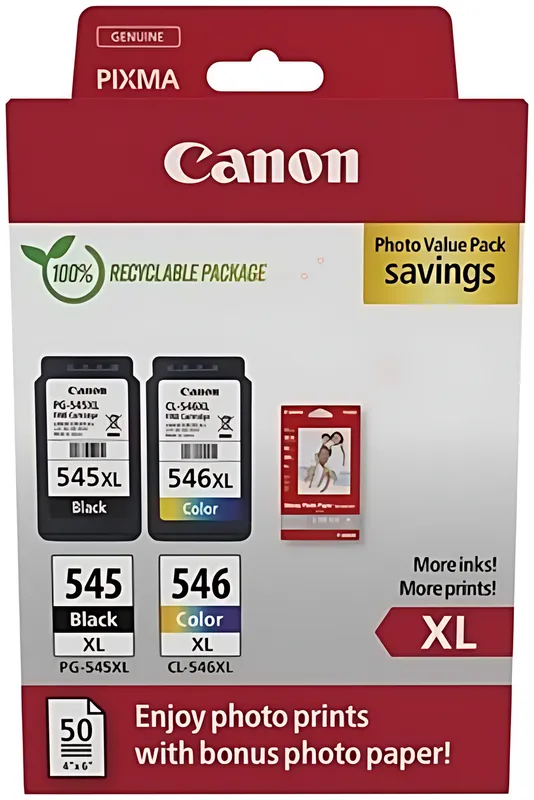 Canon PG-545XL+CL-546XL Druckkopfpatrone