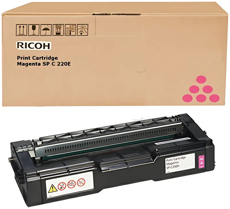 Ricoh 407545 Toner magenta, 1.600 Seiten ISO/IEC 19798