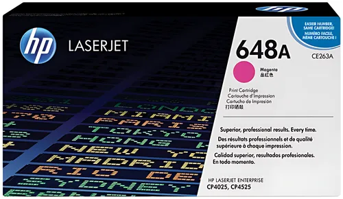 HP CE263A/648A Tonerkartusche magenta, 11.000 Seiten ISO/IEC 19798