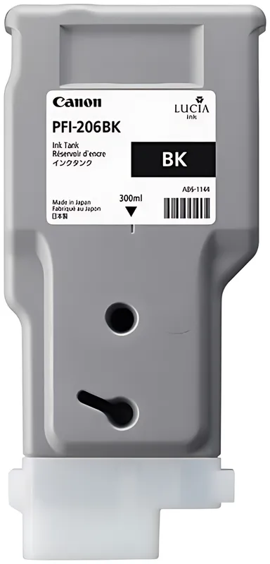 Canon 5303B001/PFI-206BK Tintenpatrone schwarz 300ml