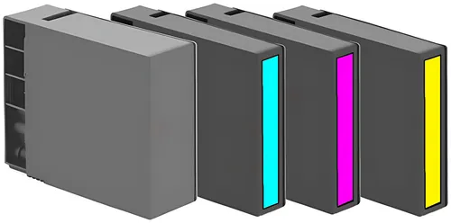 Kompatibel PRSCPGI2500XL Tintenpatrone MultiPack Bk,C,M,Y VE=4 (ersetzt Canon PGI-2500XLBKCMY)