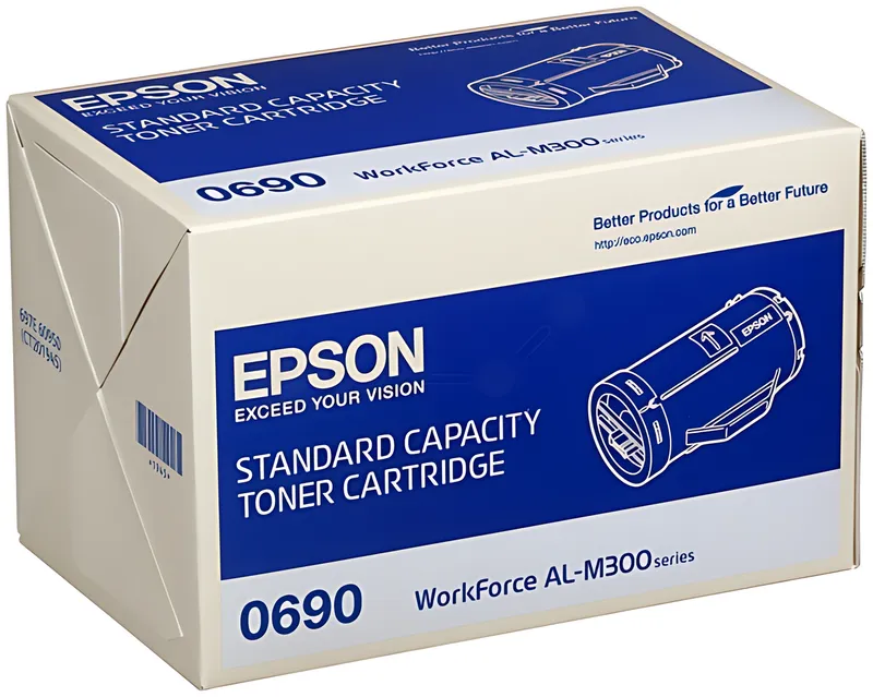 Epson C13S050690/0690 Toner-Kit schwarz, 2.700 Seiten ISO/IEC 19752