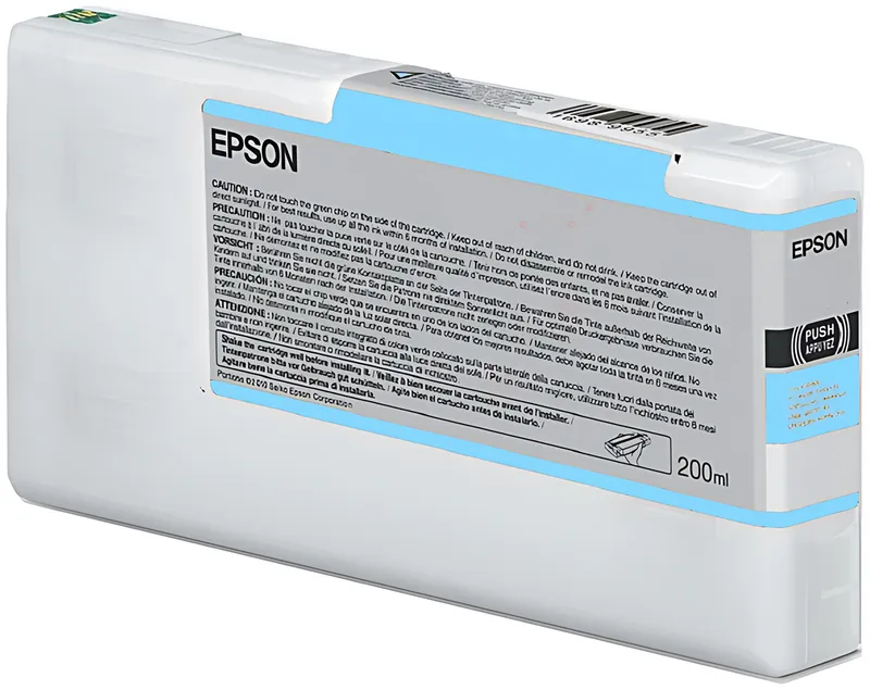 Epson C13T55W500 Tintenpatrone cyan hell 200ml