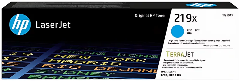 HP 219X Toner cyan