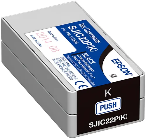 Epson C33S020601/SJI-C-22-P-(K) Tintenpatrone schwarz 33ml