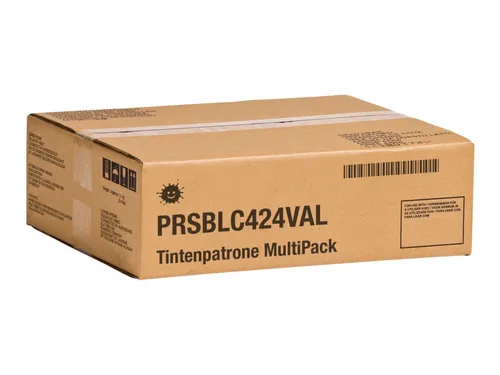 Kompatibel PRSBLC424VAL Tintenpatrone MultiPack Bk,C,M,Y, 4x3.000 Seiten VE=4 (ersetzt Brother LC424VAL)