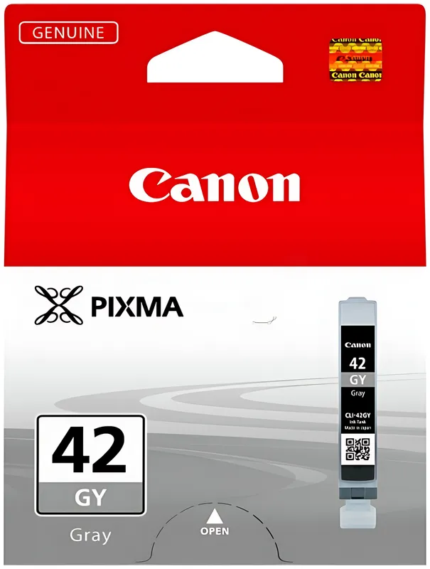 Canon 6390B001/CLI-42GY Tintenpatrone grau, 492 Seiten 492 Fotos 13ml