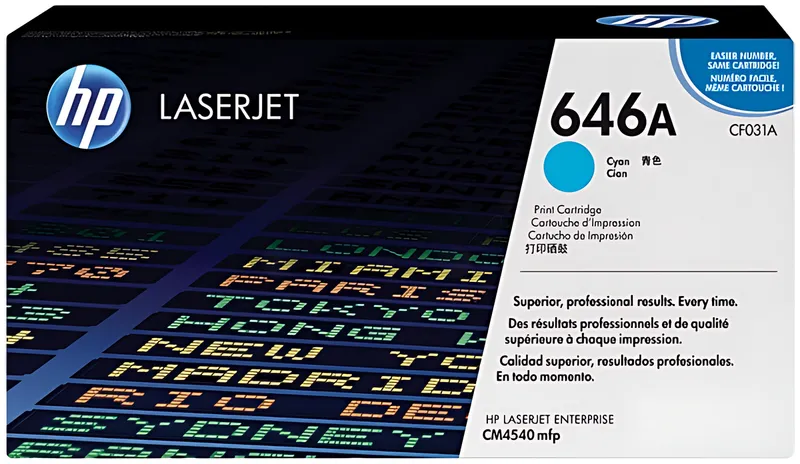 HP 646A Cyan Toner