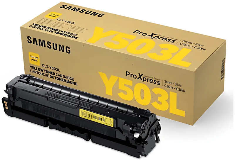 Samsung CLT-Y503L/ELS/Y503L Tonerkartusche gelb, 5.000 Seiten