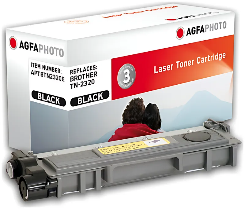 AgfaPhoto APTBTN2320E Toner-Kit, 2.600 Seiten 100 Gramm (ersetzt Brother TN2320)