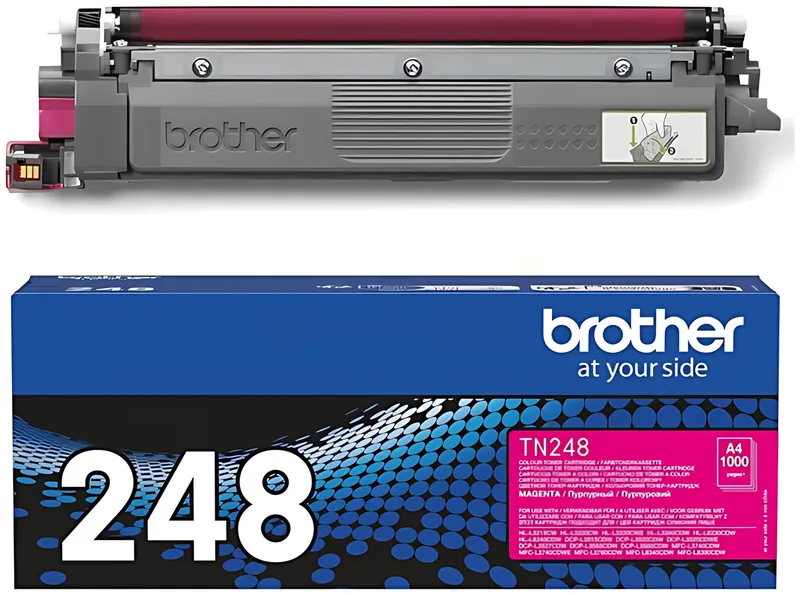 Brother TN-248M Toner-Kit magenta, 1.000 Seiten ISO/IEC 19752